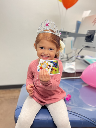 Happy Mississippi Patient with Prizes